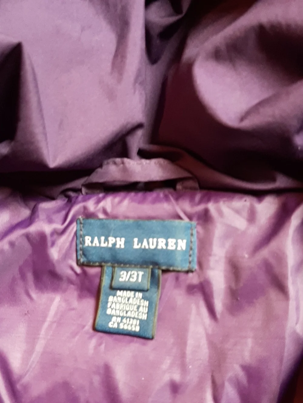 Ralph Lauren  3/3T Down Coat